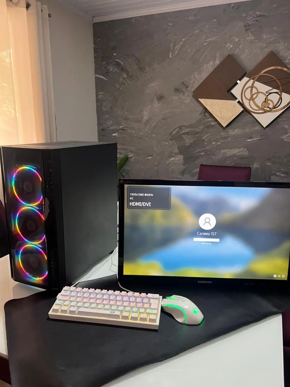 PC GAMER COMPLETO PRA SAIR RÁPIDO!! RODA TUDO - Foto 3