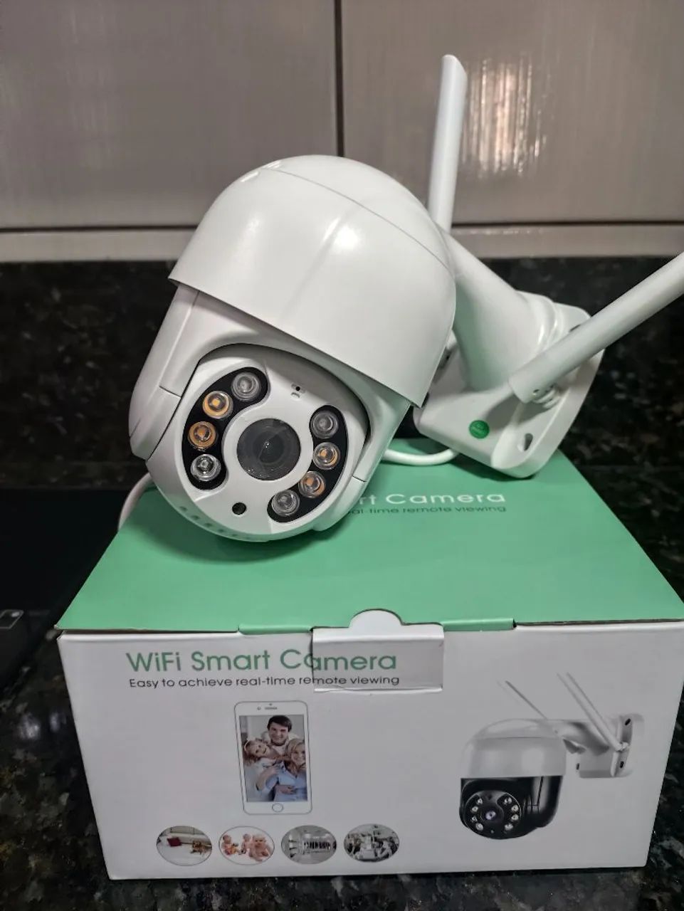 Camera de segurança wifi smart 