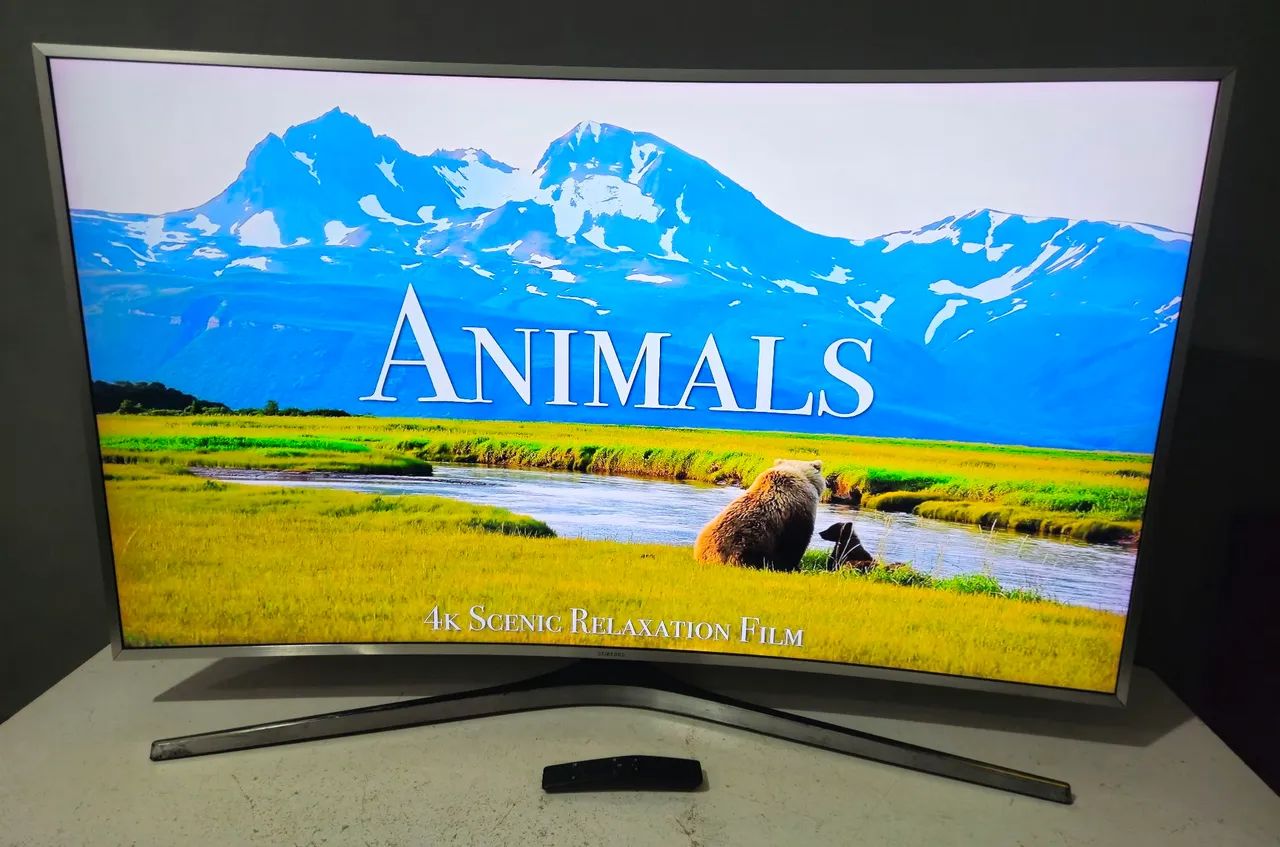 Smart TV Samsung 50" 4K Curva Crystal - Foto 4