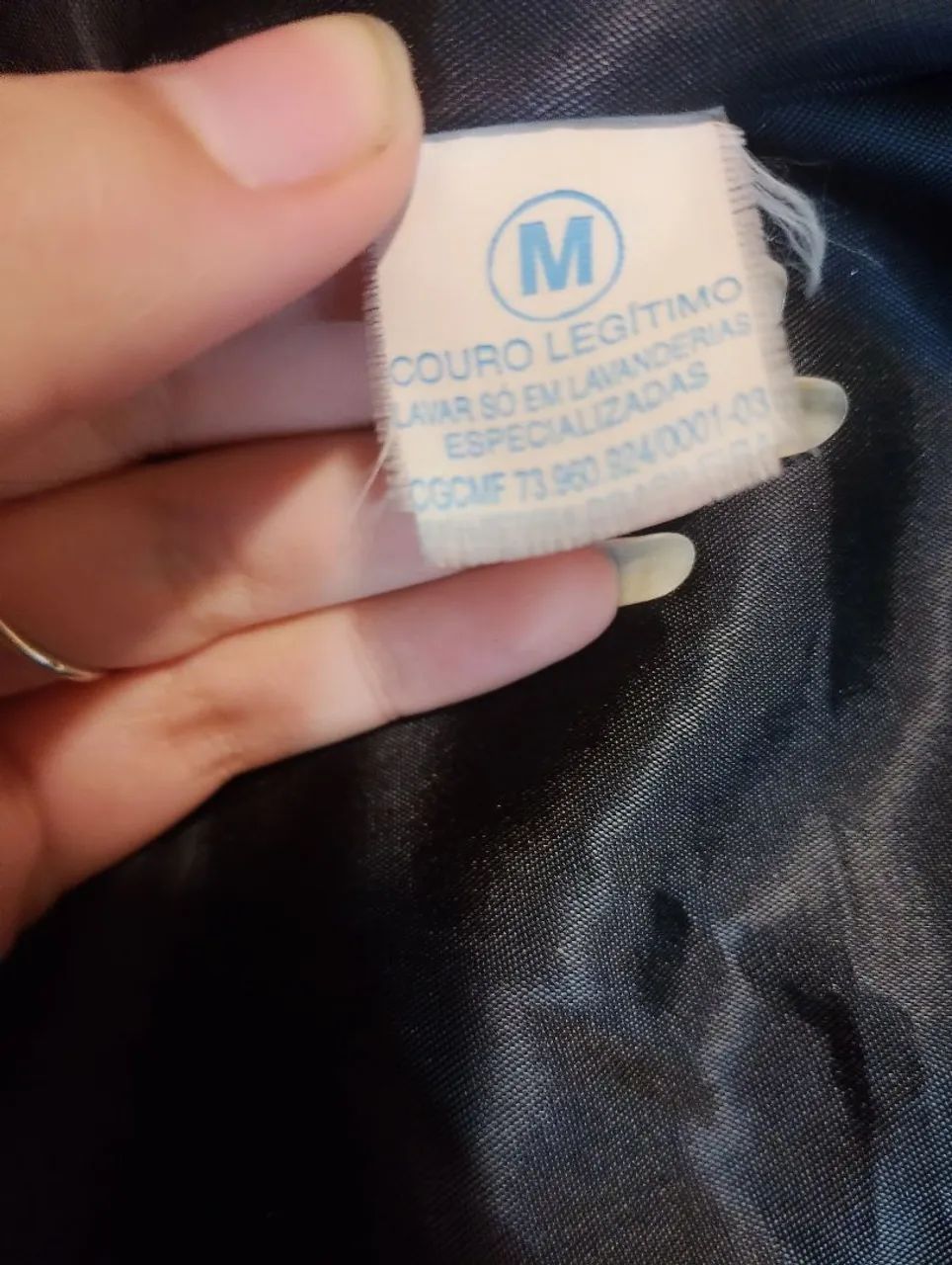 Jaqueta de couro masculino  - Foto 3