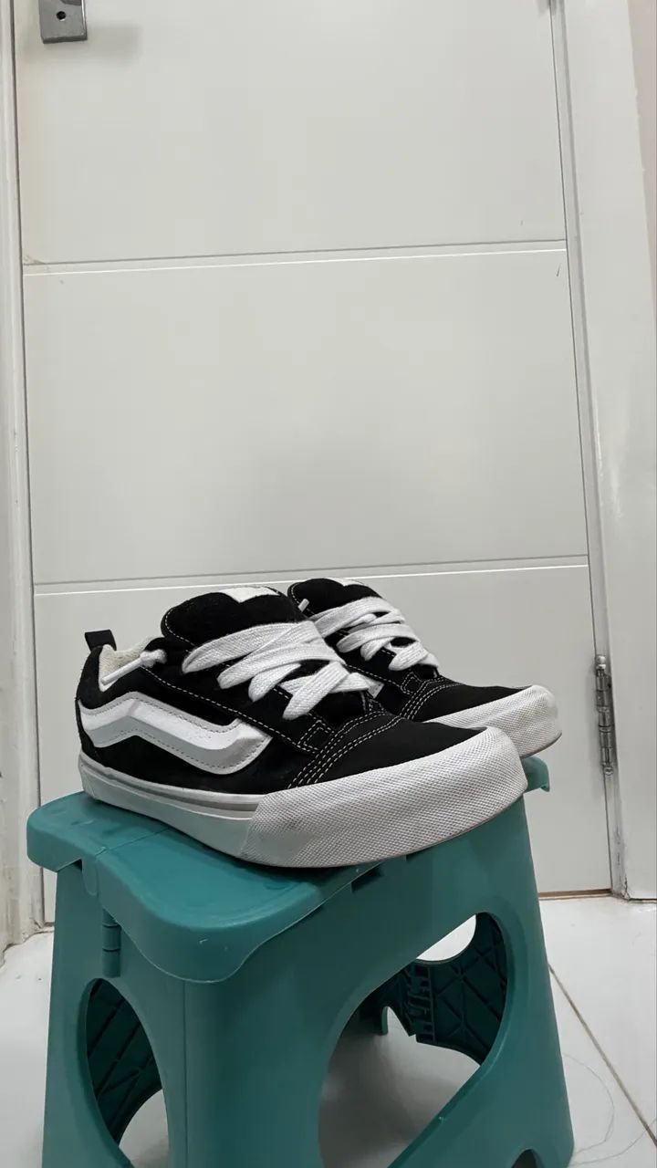 Vans Knu Preto e Branco