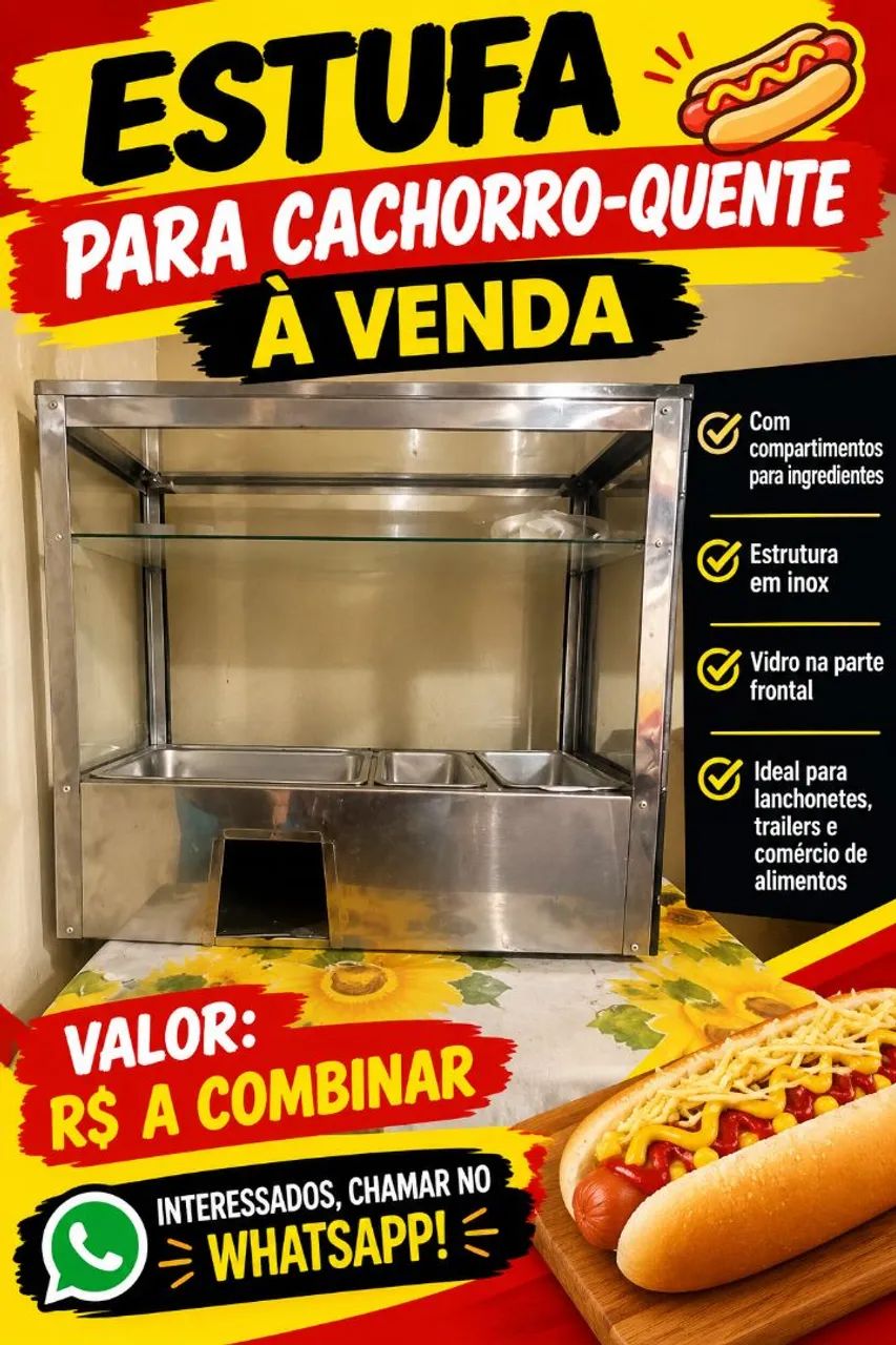 Estufa de Cachorro Quente 