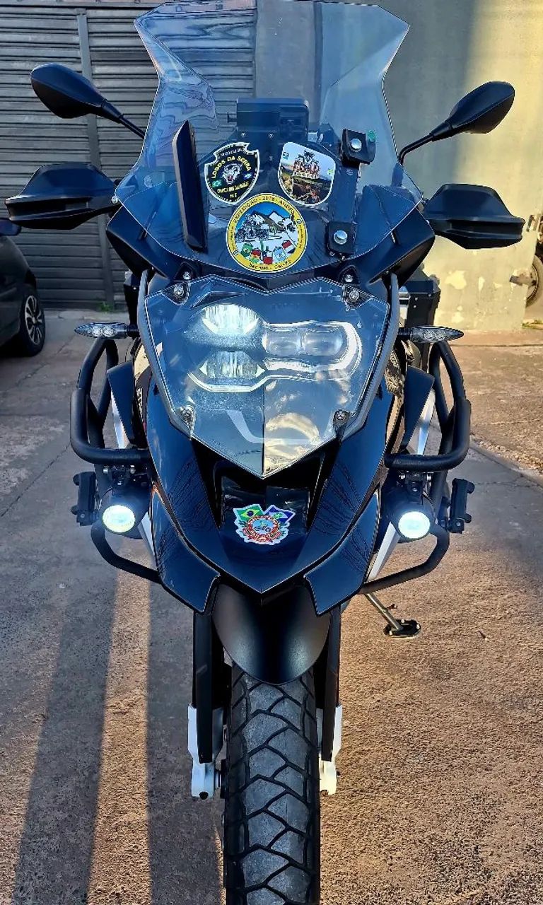BMW GS1200 TRIPLE BLACK EQUIPADA BAIXO KM - Foto 4