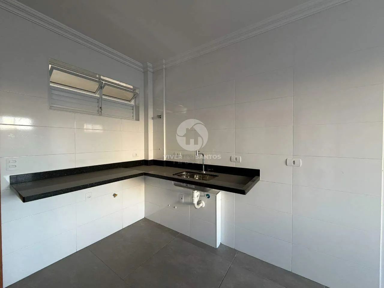Apartamento 1 Dormitório, 36 m² e Elevador no Macuco - Santos SP - Foto 4