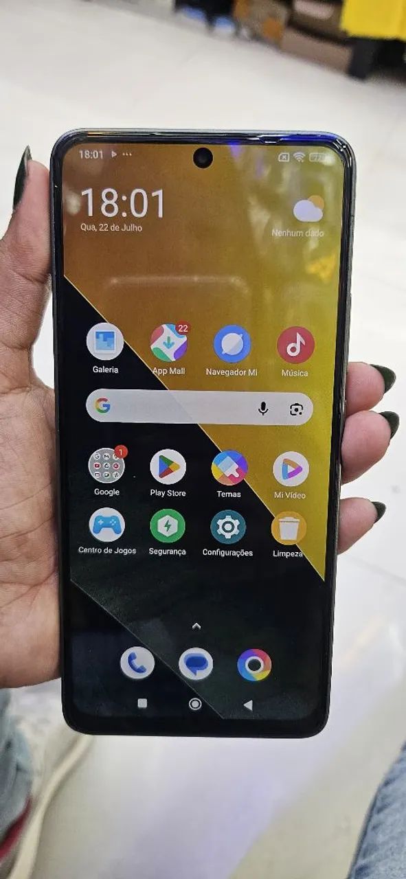 Celular seminovo POCO M7 PRO 5G