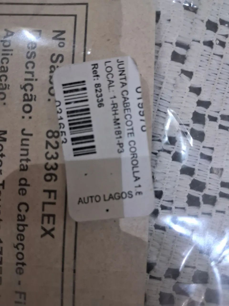 Junta de cabeçote corolla 1.8 2003/2007 - Foto 3