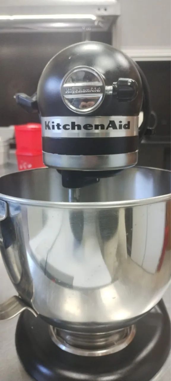 Batedeira KitchenAid Artisan Black Matte - Semi Nova | 220V  - Foto 2