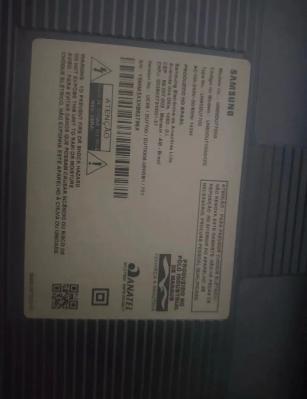 Torro TV samsung 60 polegadas  - Foto 4