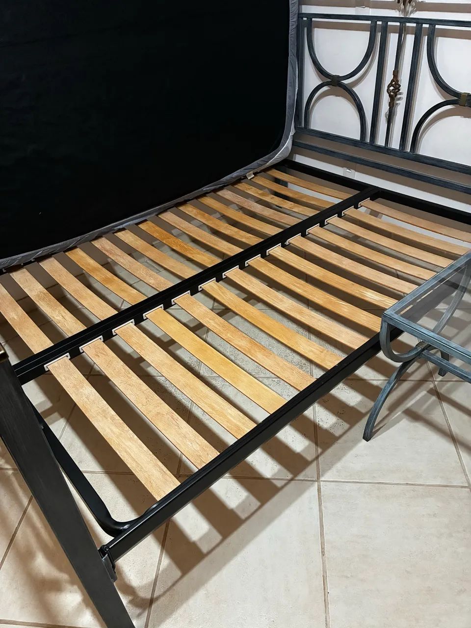 Cama de casal padrão em ferro  - Foto 4