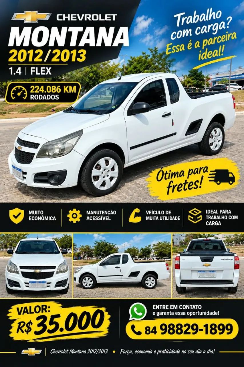 Chevrolet Montana LS 1.4 ECONOFLEX 8V 2P 2013