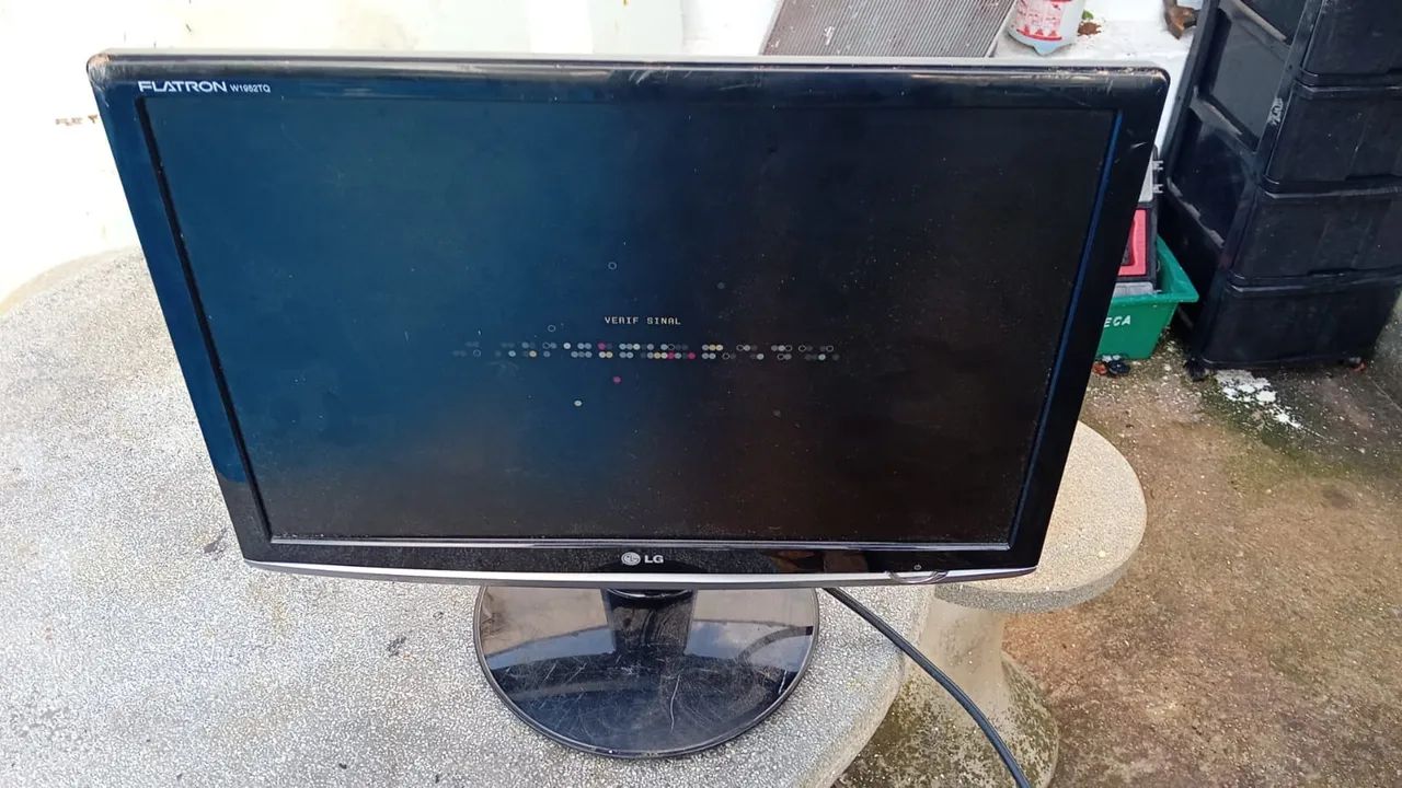 Monitor LG Flatron 19" W1952TQ - Funcionando - Foto 2