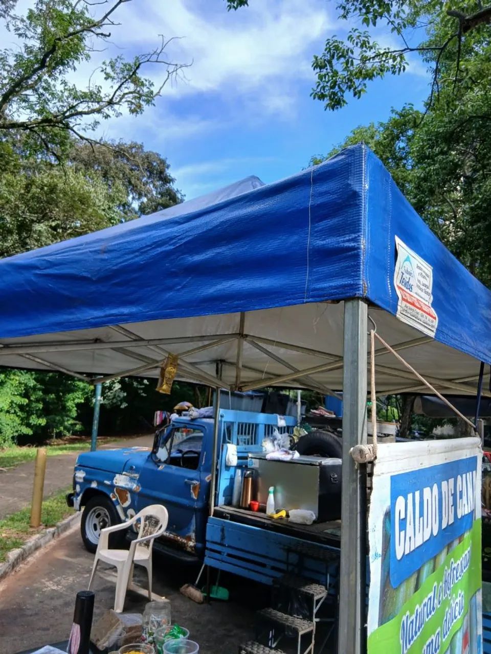 Selling a tent
