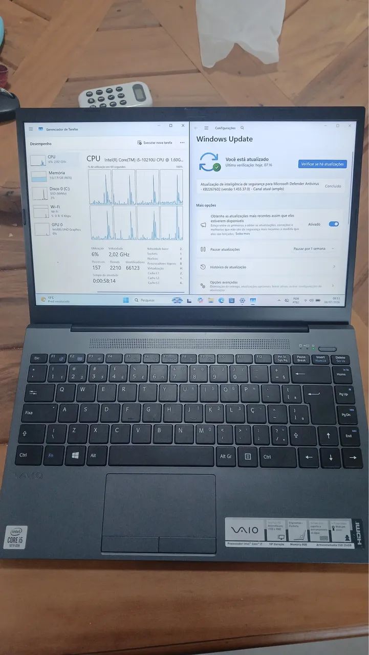 Notebook vaio FE14, Core i5 10°Th 8GB 256GB SSD  - Foto 3