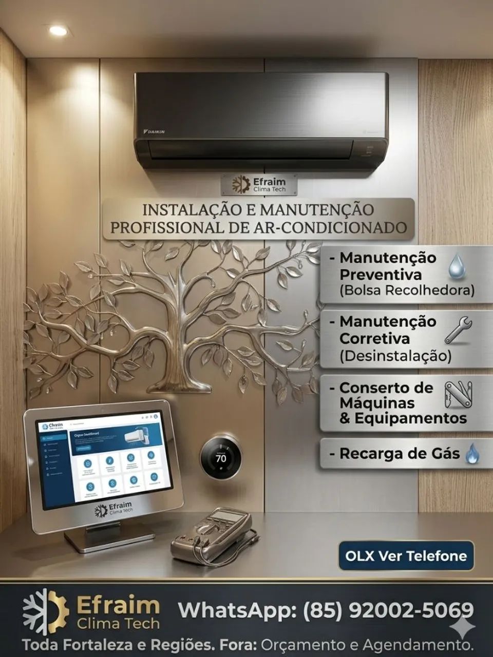 Instalação de Ar-condicionado 
