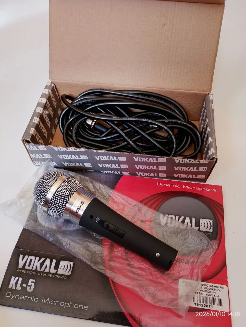 MICROFONE VOKAL KL 5 