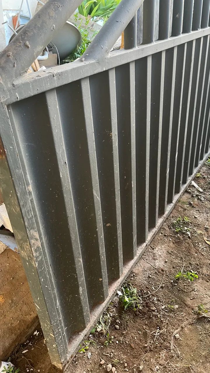 Portão de ferro novo na chapa 18 - Foto 2