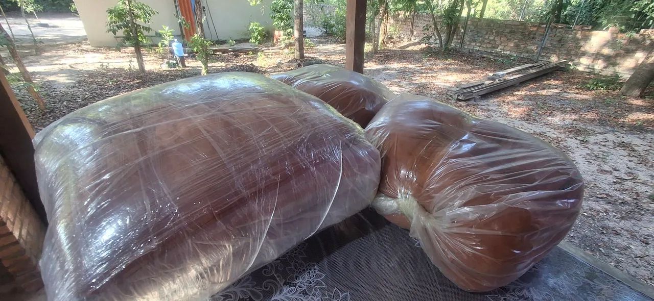 Sofá Puff 2 em 1. Vira cama de casal - Foto 5