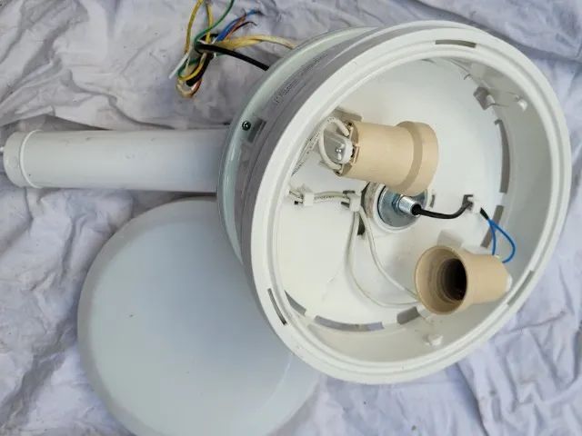 Motor Ventilador Teto Mondial Maxi Air Plafon Soquetes Vte01 127 volts branco - Foto 6