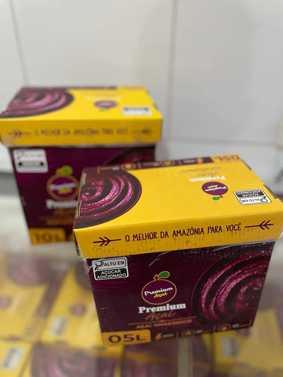 Caixas de açaí atacado e varejo 5 e 10L
