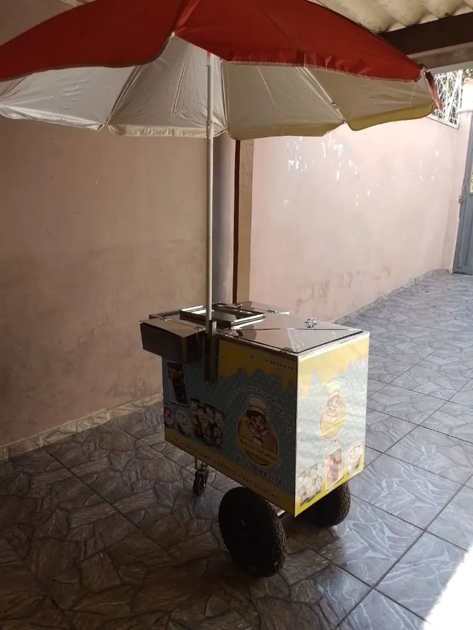Vendo carrinho de sorvete - Foto 5