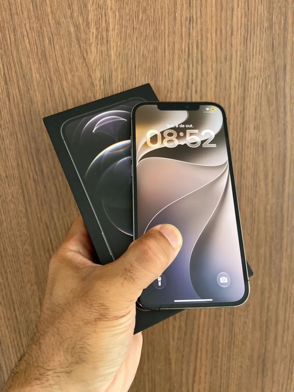 iPhone 12 Pro Max 512gb todo original 80% - Celulares e