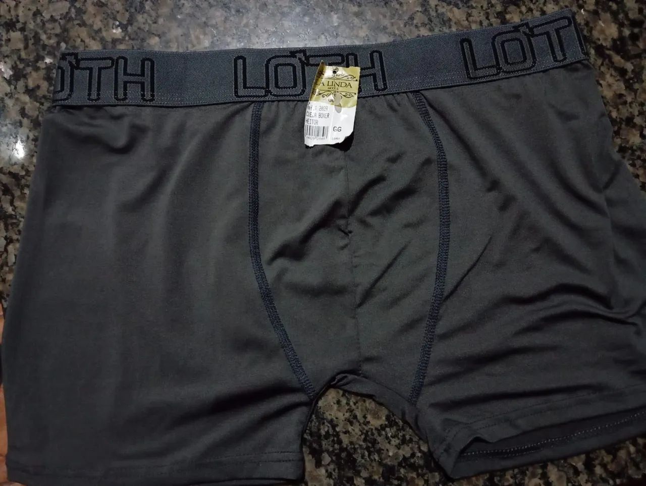 Cueca Boxer da Marca Loth - Tamanho GG