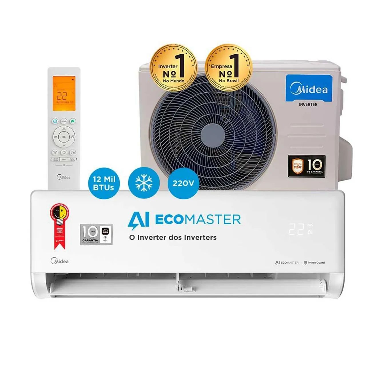 Ar condicionado Midea Ecomaster  - Foto 3