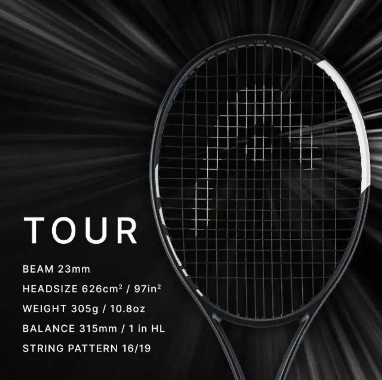 Raquete Head Speed Tour 97 - 2026 - Esportes de Quadra e Ao Ar