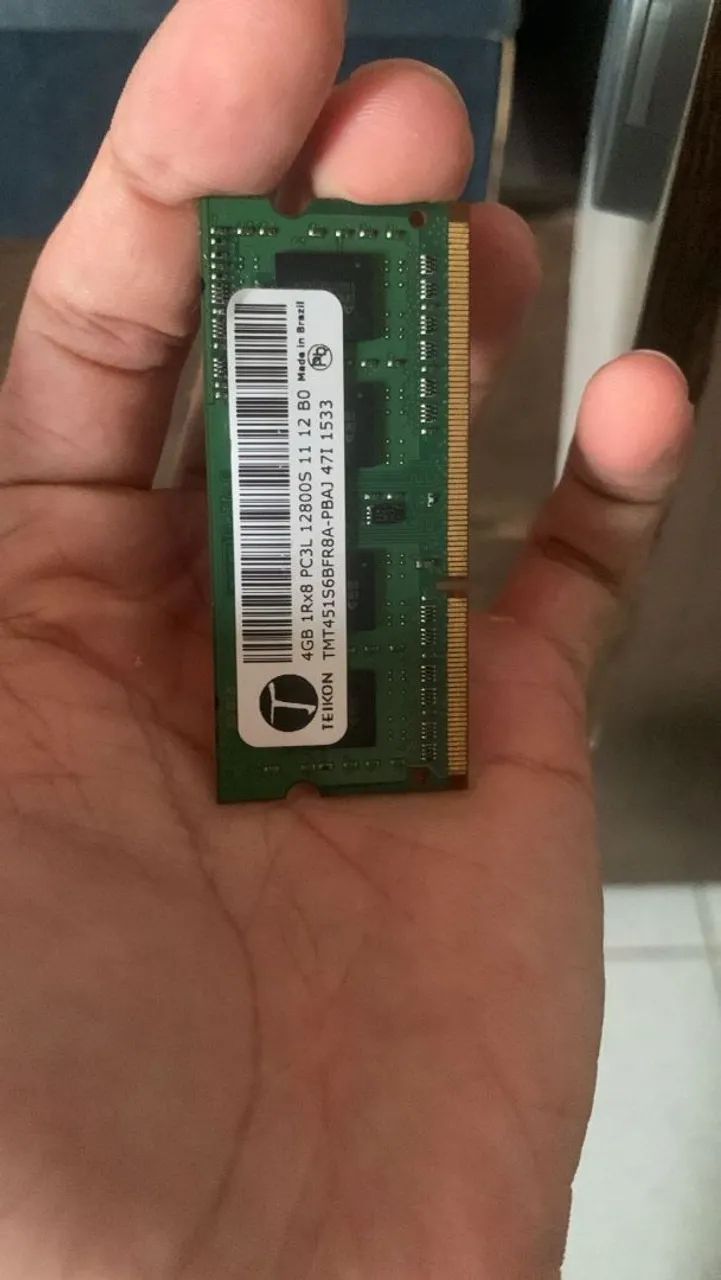 Memória Ram Notebook 