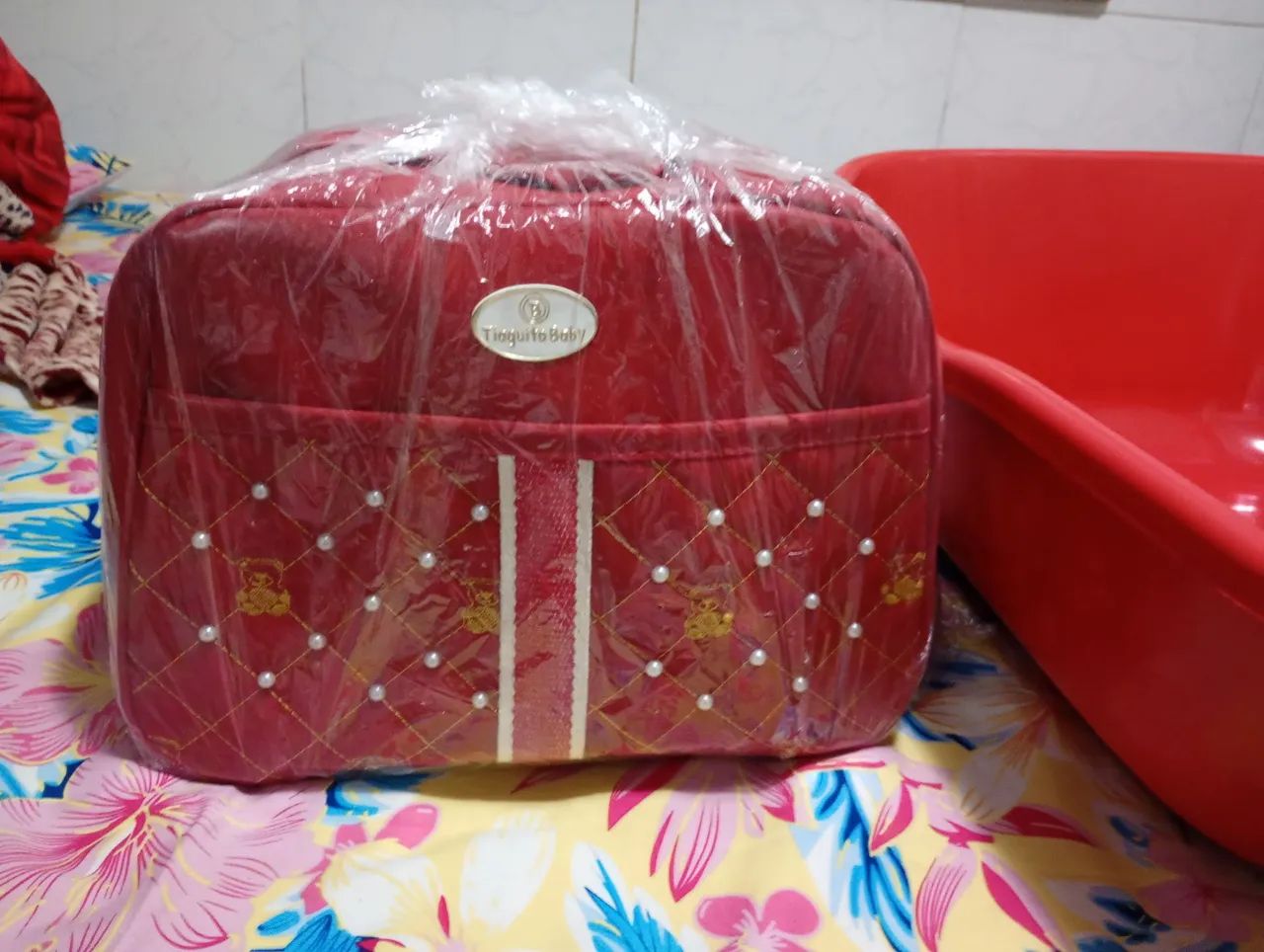 Vendo bolsa e banheira