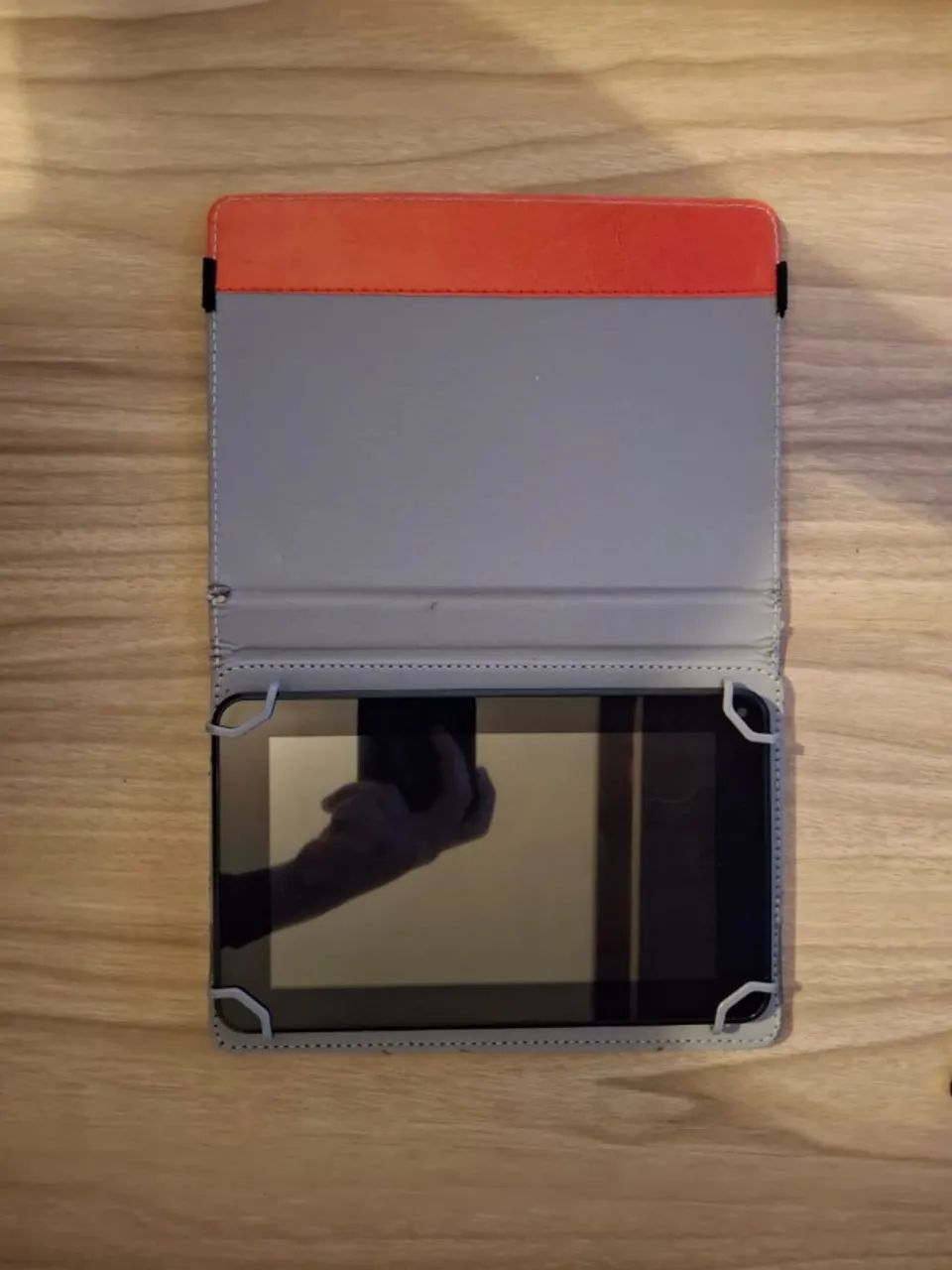 Tablet Multilaser M7S Lite 16gb + capinha protetora vermelha - Foto 4