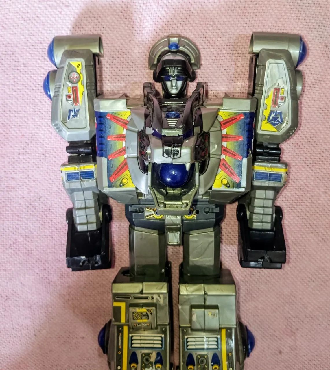 brinquedo Power Rangers Mighty Morphin Mega Tigerzord, LEIA O ANÚNCIO  - Foto 2