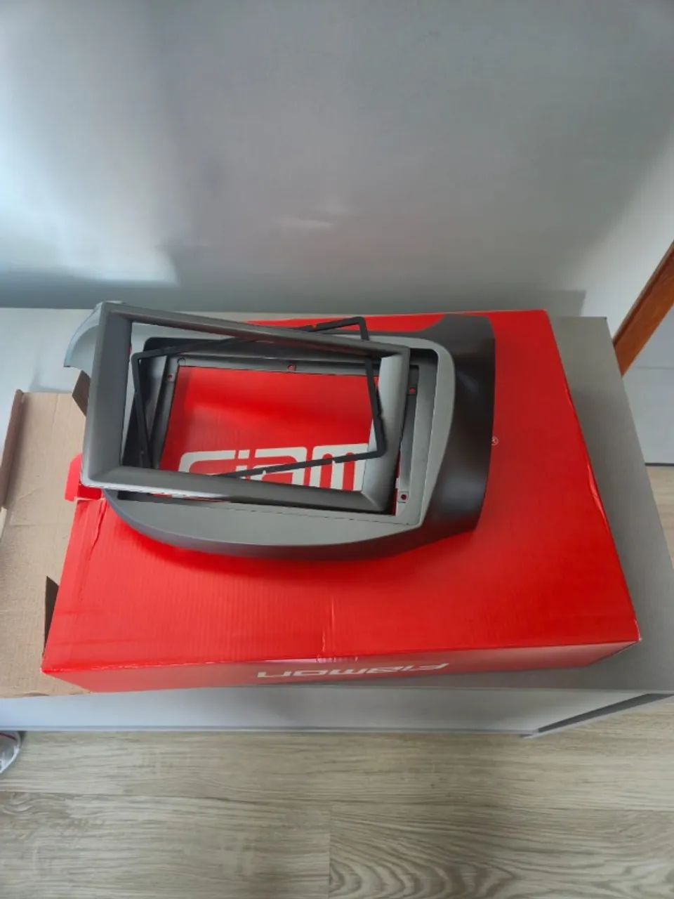 Moldura 2 Din 7 Ou 9 Polegadas Honda Fit G2 2011 - Foto 2