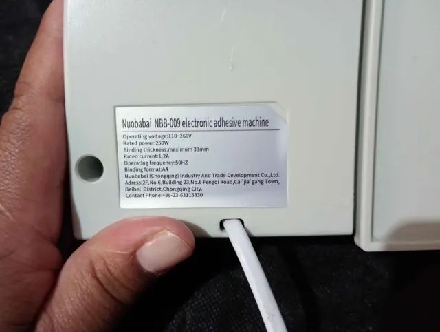 Encadernadora térmica de lombada hotmelt - Foto 4