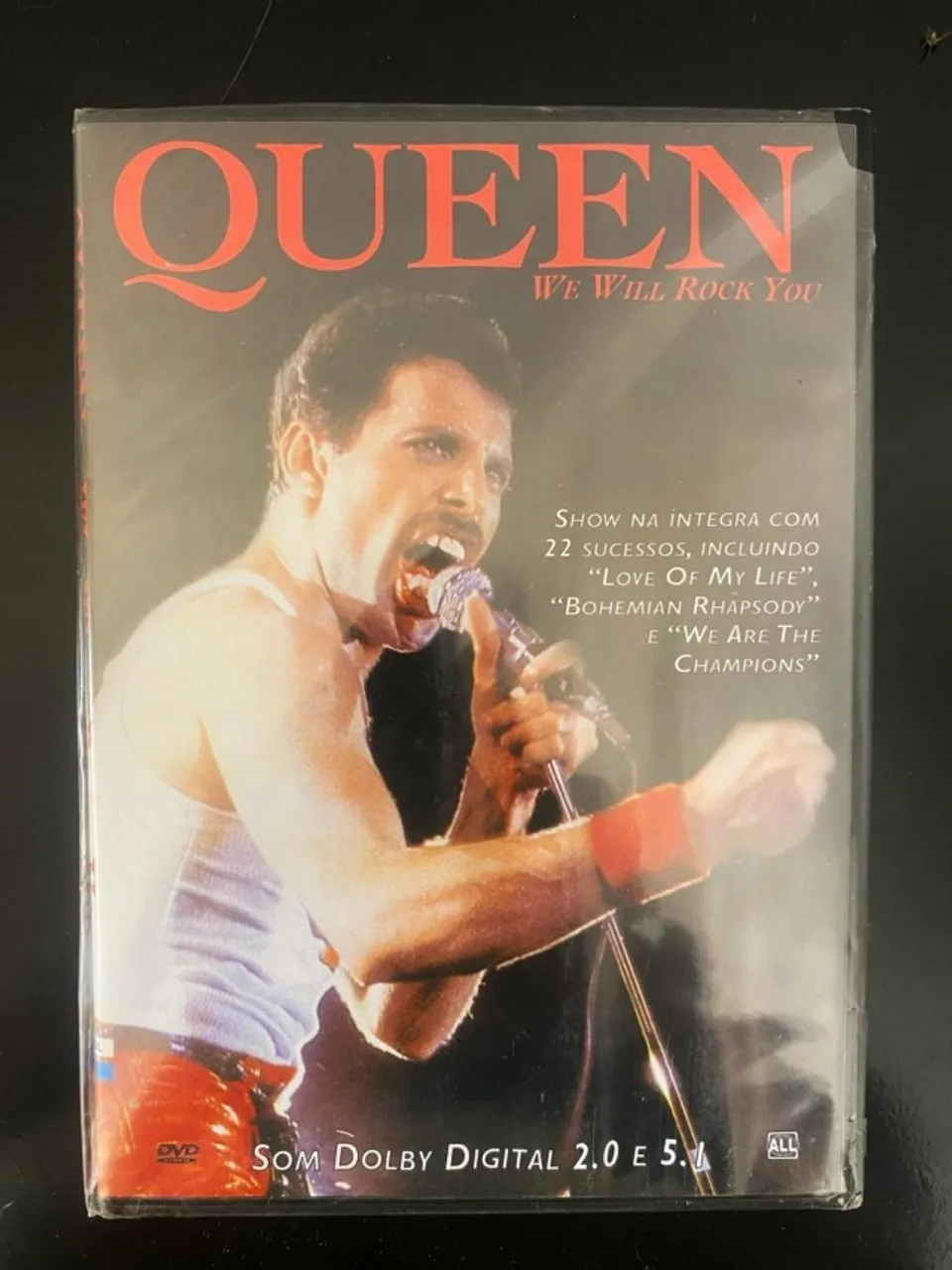 DVD QUEEN - WE ARE THE CHAMPIONS FINAL LIVE IN JAPAN - SHOW TÓQUIO