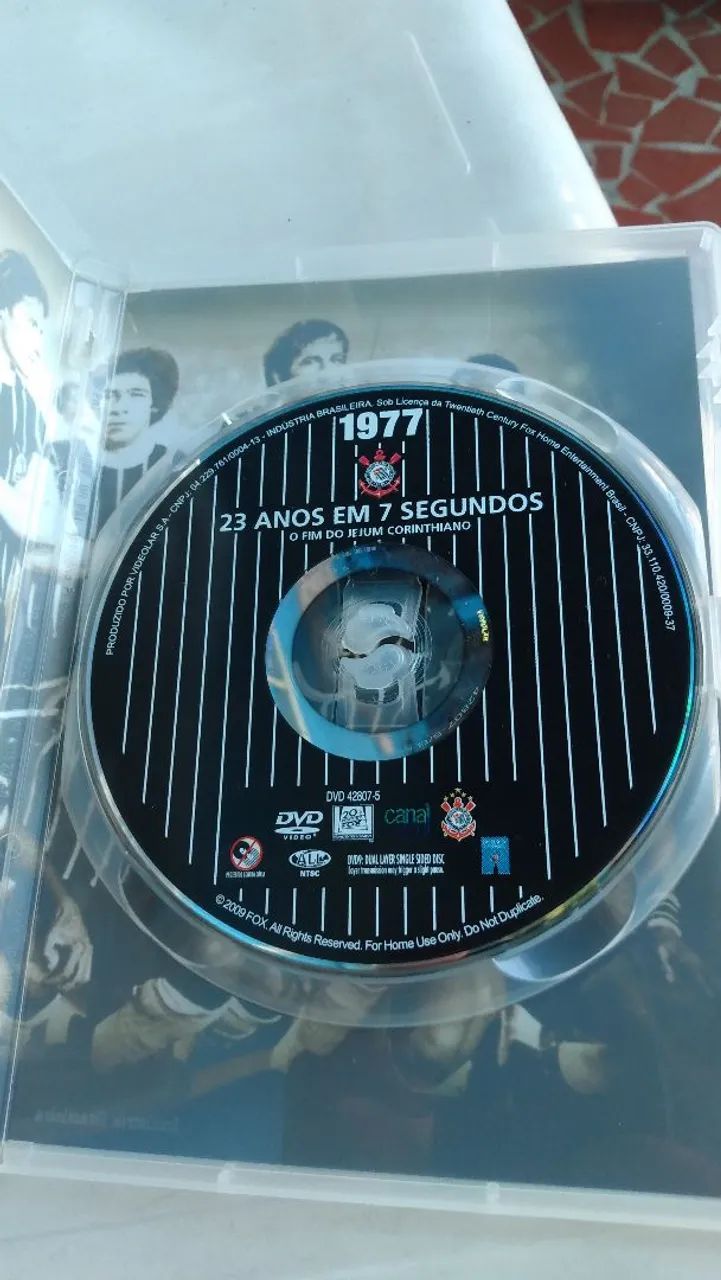 DVD original Corinthians 1977 o fim do jejum.  - Foto 3