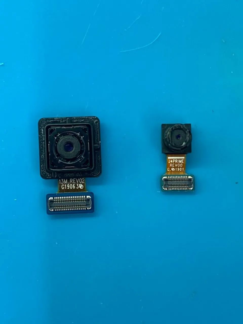 KIT CAMERA SAMSUNG GALAXY J4 PLUS - PEÇA ORIGINAL RETIRADA
