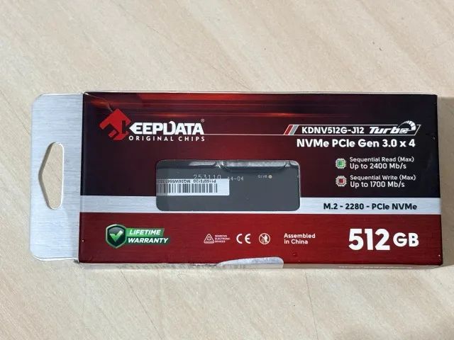SSD NVMe M.2 KeepData 512GB - Foto 2
