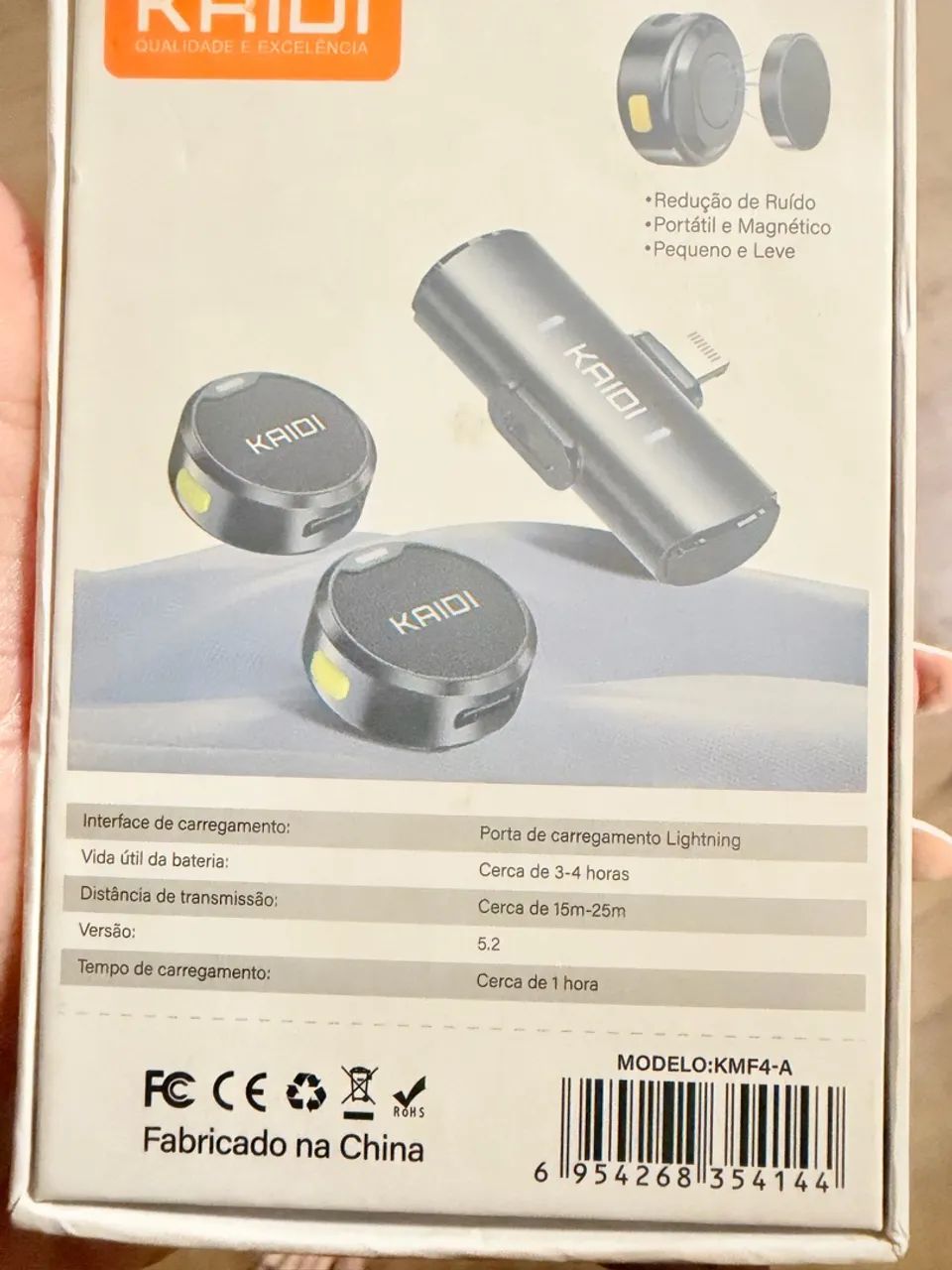 Microfone de lapela  - Foto 3