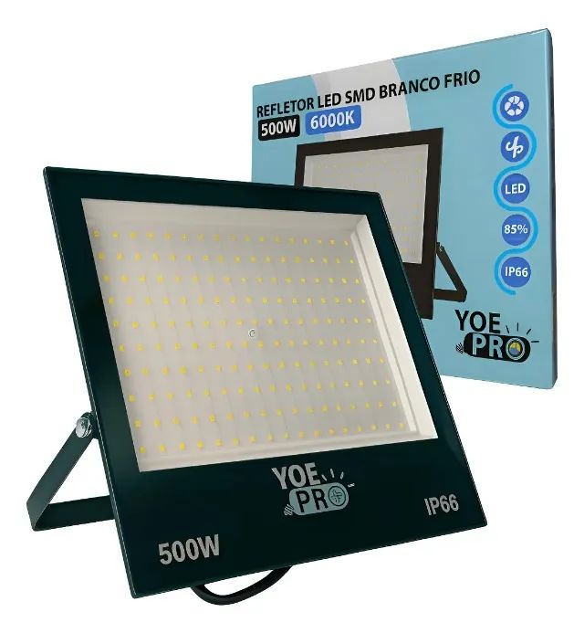Refletor de 500w YOEPRO (Honestidade e Qualidade JK  Eletrônicos). - Foto 4