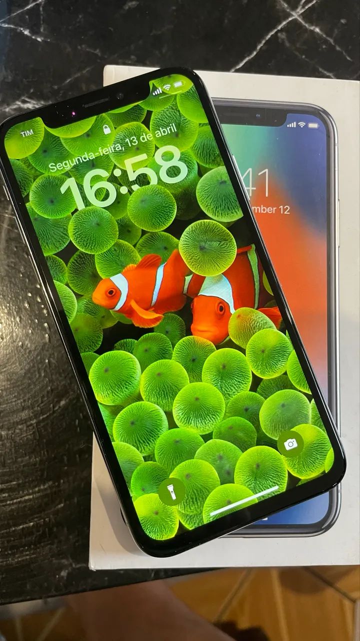 IPHONE X - 256GB - NA CAIXA - Celulares e Smartphones - Inhoaíba