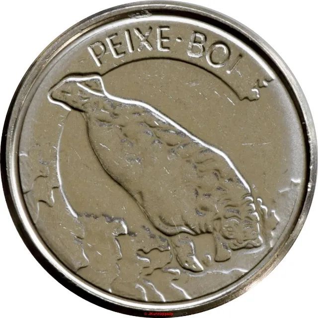 Moeda Peixe Boi 1993 - Foto 2