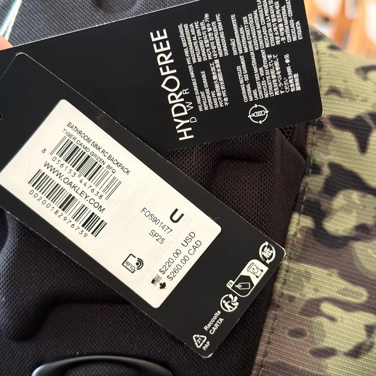 Mochila Oakley BATHROOM SINK RC BACKPACK Original  - Foto 3
