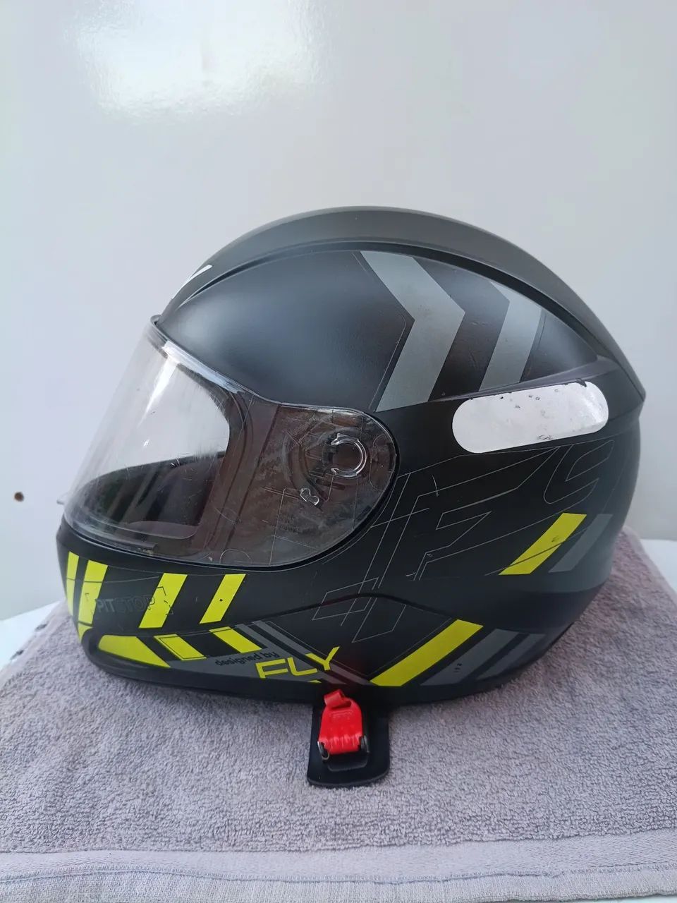 Capacete Pit stop preto fosco N60 - Foto 3