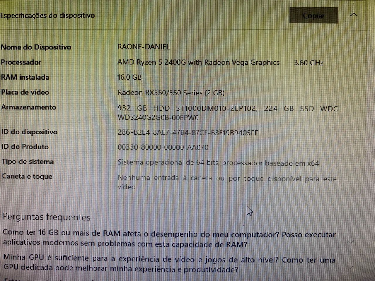 Computador Desktop Ryzen 5 - Foto 2