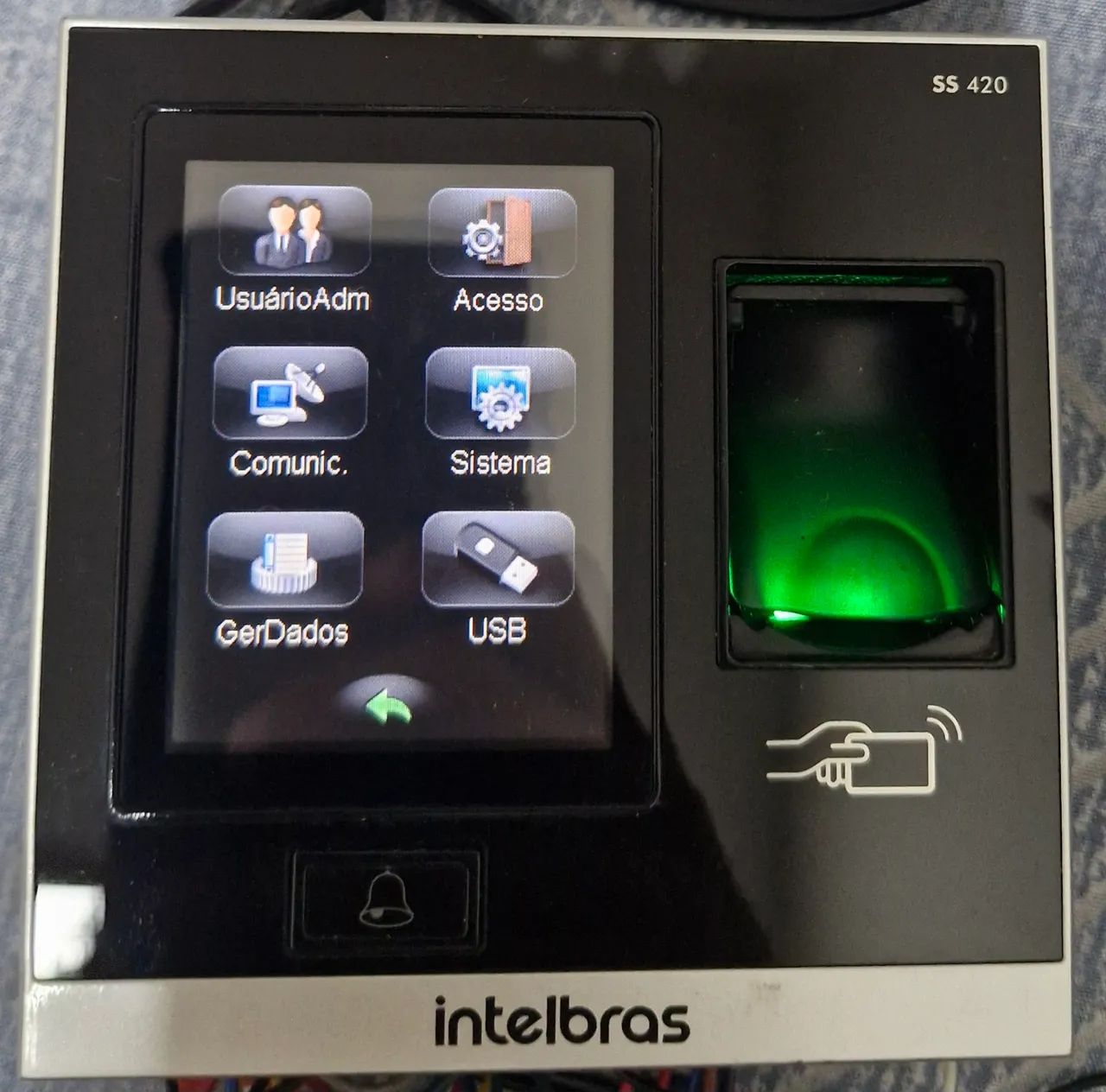 Intelbras ss 420 controlador biometria  - Foto 2