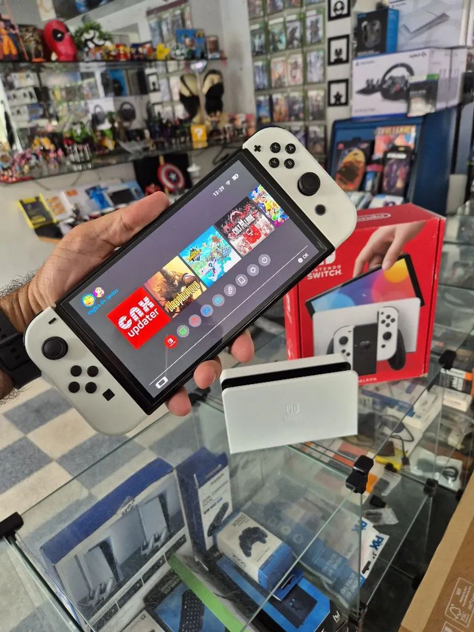 Nintendo Switch OLED Desbloqueado 256GB - Foto 3