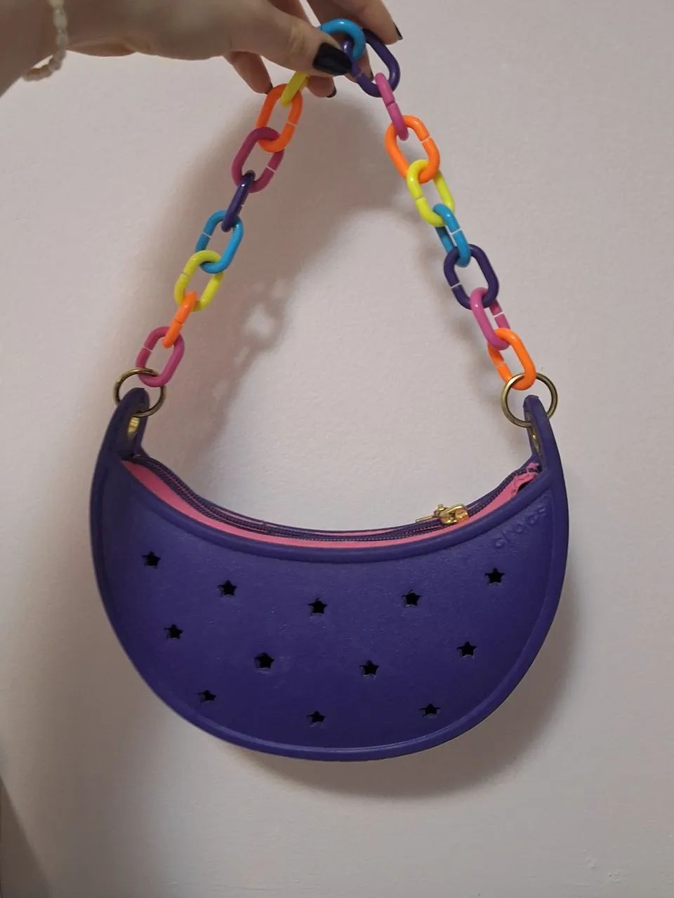 BOLSA CROCS ROXA INFANTIL ORIGINAL