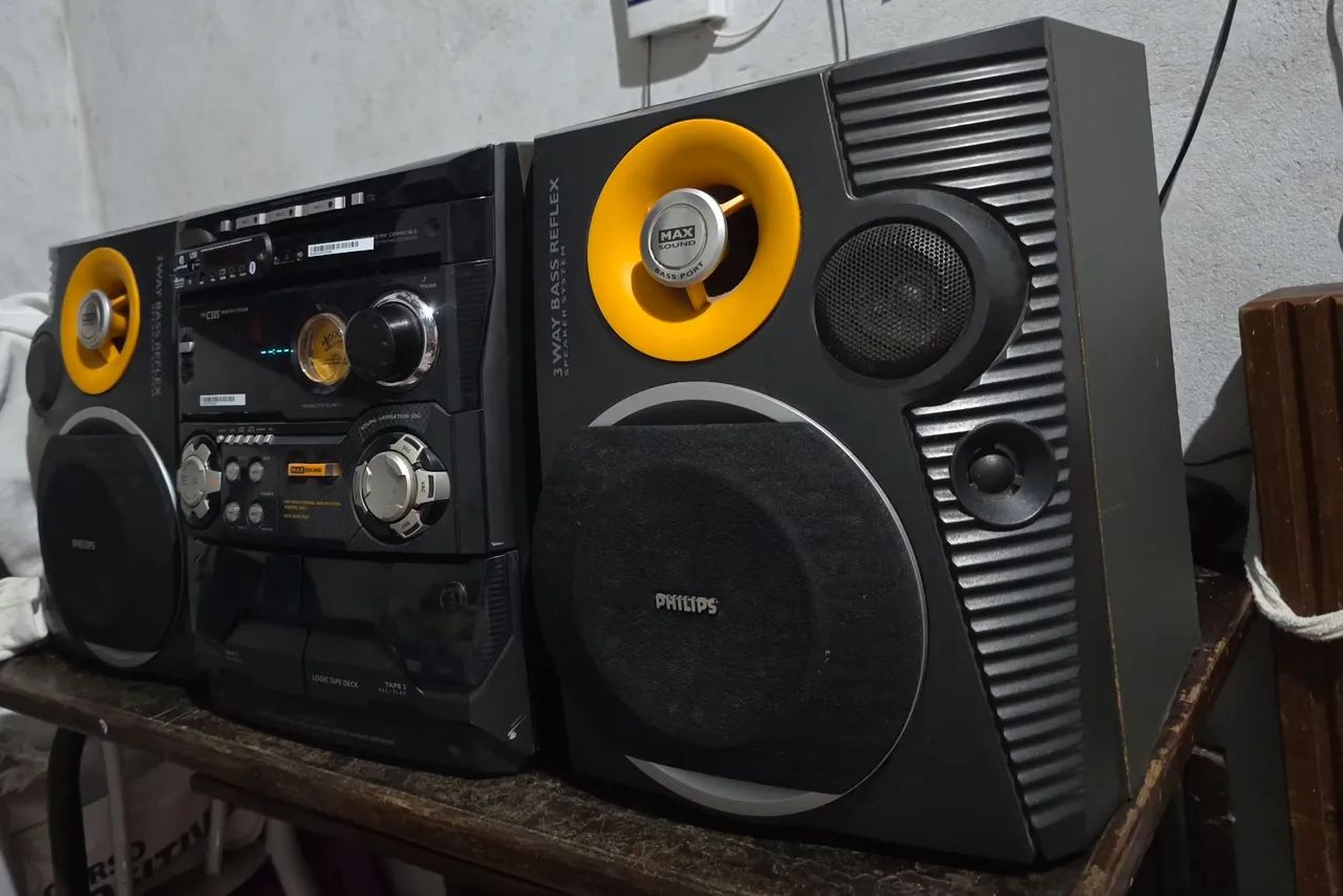 Mini System Philips FW-C505 - Com Bluetooth 
