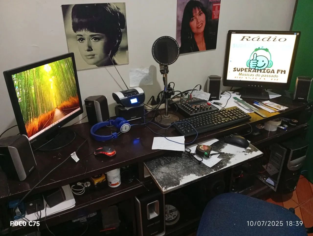 Rádio fm completa (equipamentos) com Web
